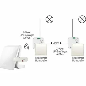 SOMFY Z-Wave UP-Funkempfänger AN / AUS 6